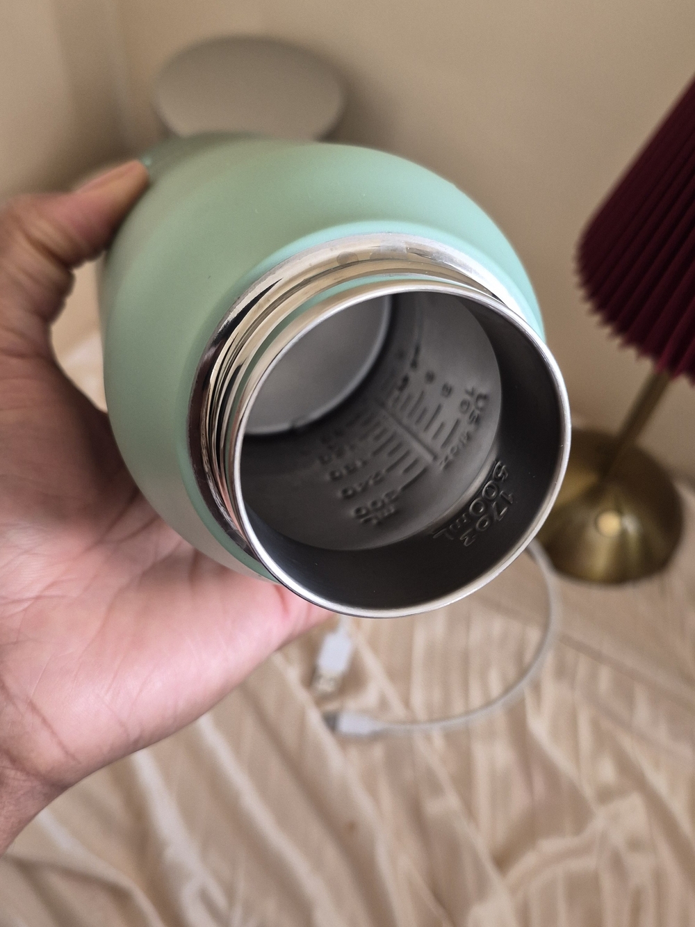 Sage Green Portable Humidifier Bottle - Picture 7 of 14